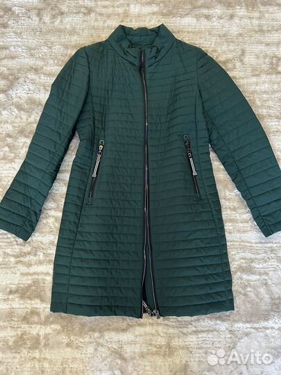 Плащ пальто стеганное