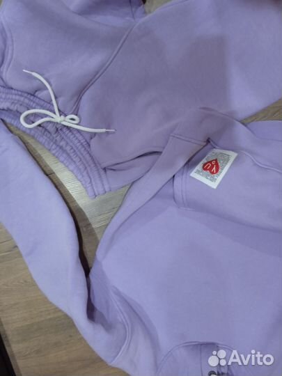 Спортивный костюм, кофта Тедди, лосины