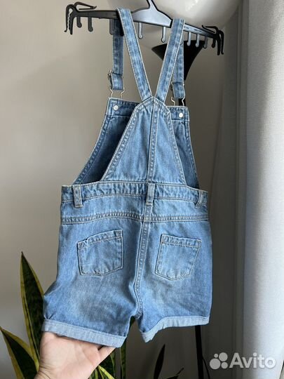 Полукомбинезон джинсовый next 110-116