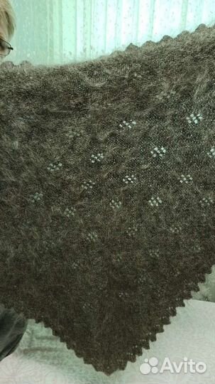 Пуховые изделия: платок и косынка