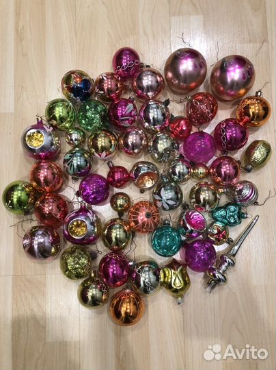 Елочные игрушки СССР