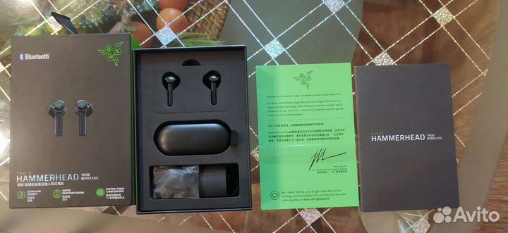 Беспроводные наушники razer