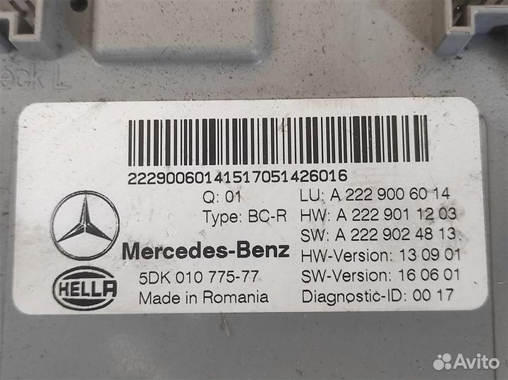 Блок SAM Mercedes-Benz GLC 43 AMG X253 W253