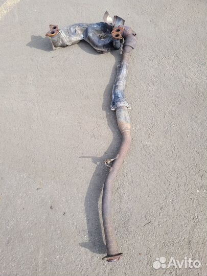 Коллектор выпускной на Subaru Impreza 2009