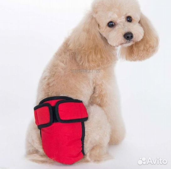 Трусы многоразовые для собак Размер М