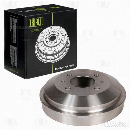 Trialli TF 084131 Барабан тормозной зад
