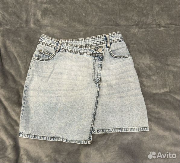 Джинсовая юбка ostin