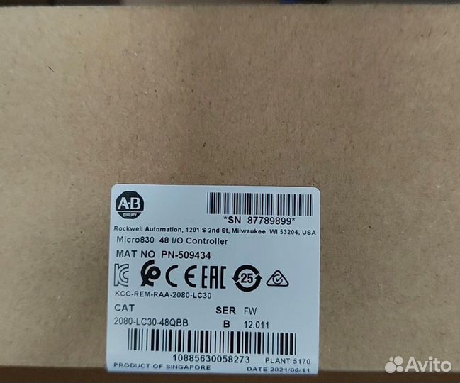 Allen Bradley 2080-LC30-48QBB