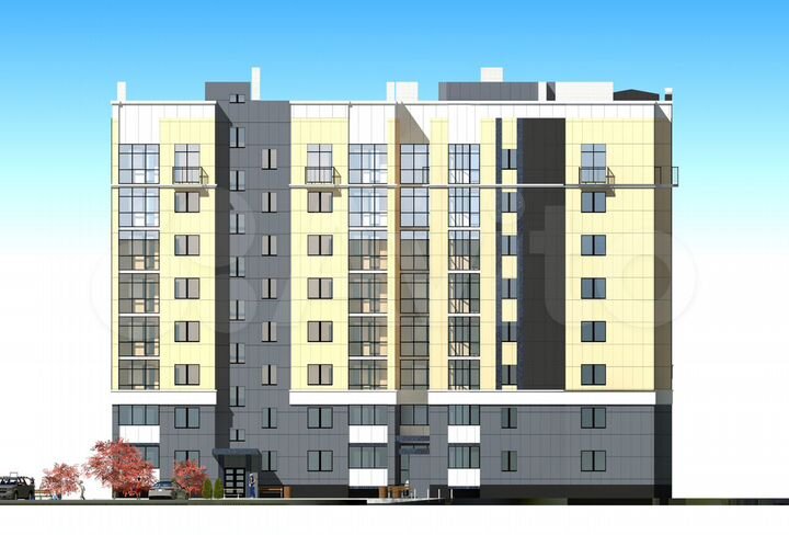 2-к. квартира, 79,8 м², 4/8 эт.