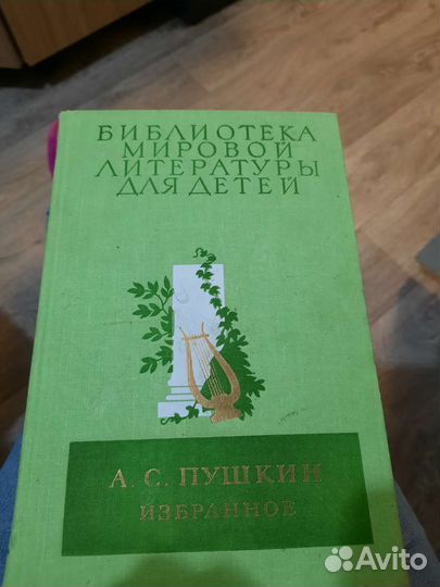 А.С. Пушкин Избранное, библиотека мировой литерат