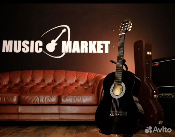 Классическая гитара Belucci+чехол