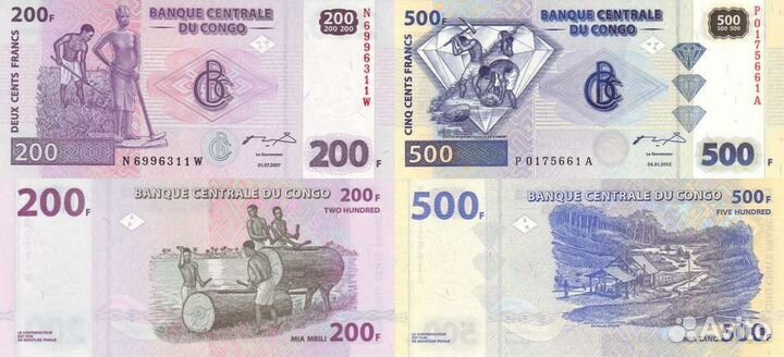 Банкноты Демократической Республики Конго