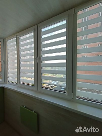 Рулонные шторы зебра от производителя