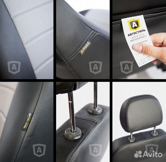 Авточехлы (алькантара) на Honda Shuttle