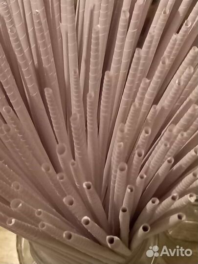 Бумажная лоза, бумажные трубочки для плетения