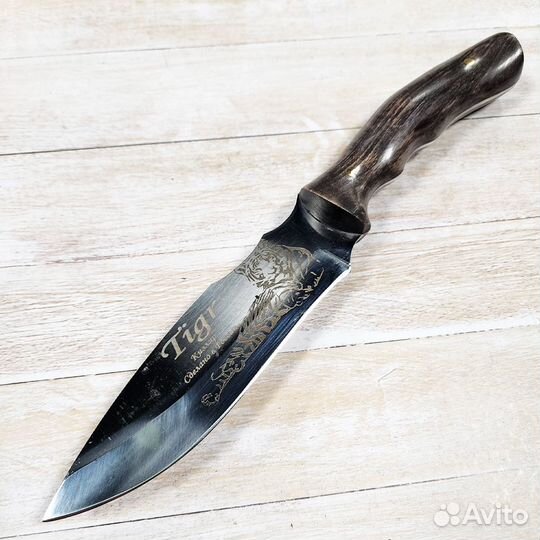 Нож Тигр-3 (орех) ст.65х13 (г.Кизляр)