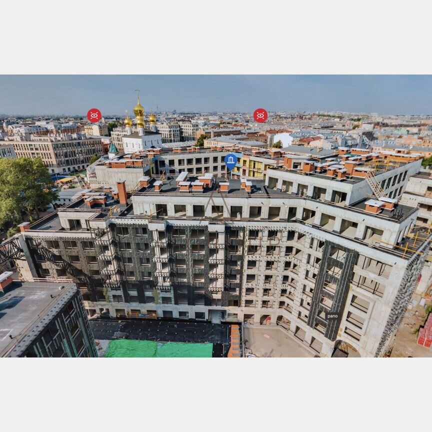 3-к. квартира, 93,5 м², 3/9 эт.