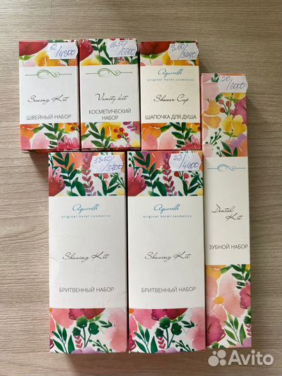 Одноразовая косметика для отелей,гель,шампунь,мыло