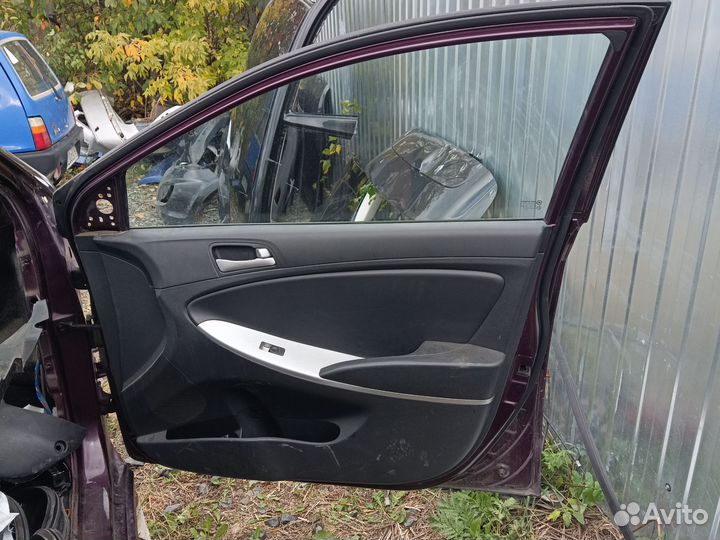 Дверь передняя правая на hyundai solaris