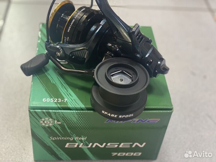 Катушка с сигнализатором 7000 bunsen