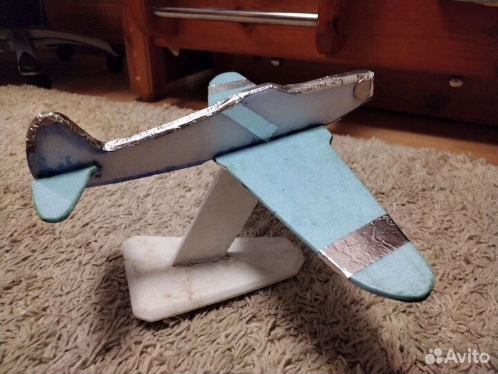 Самолёт из пенопласта (як-3)