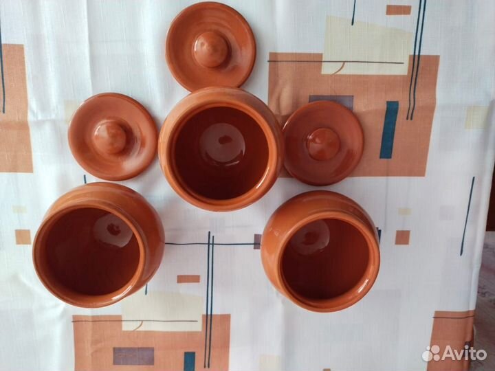 Глиняный горшок для запекания