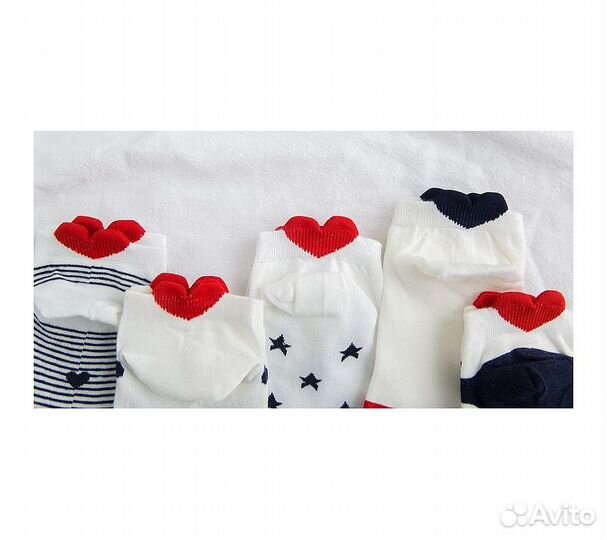 Носки Funfur Love в наборе 5 пар