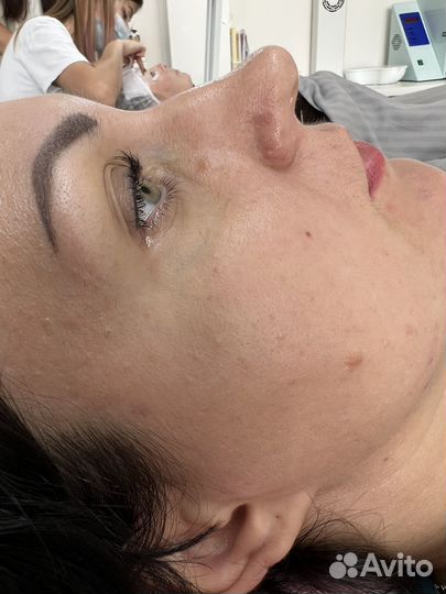 Наращивание ресниц модель