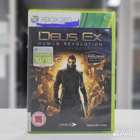 Deus EX human revolution (xbox 360, бу)