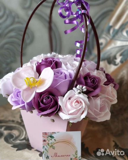 Мыльные букеты