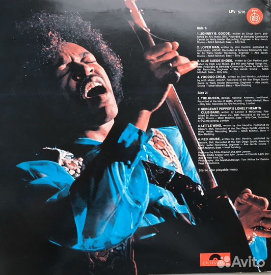 Jimi Hendrix 3 LP