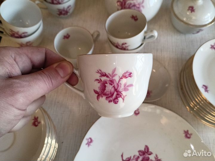 Набор чайный на 9 персон Чехословацкий СССР