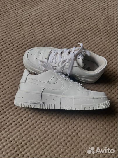 Nike AIR force 1 pixel white оригинал