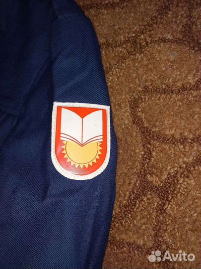 Школьный костюм для мальчика 146 синий СССР