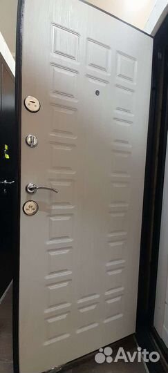 Дверь входная на базальтовой плите