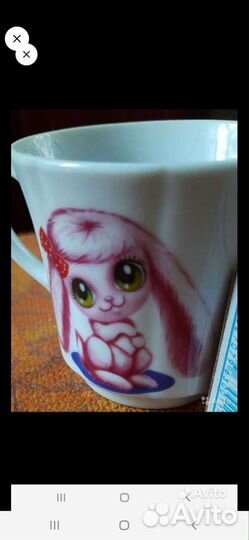 Кофейная пара, кружечка детская, сервиз столовый С