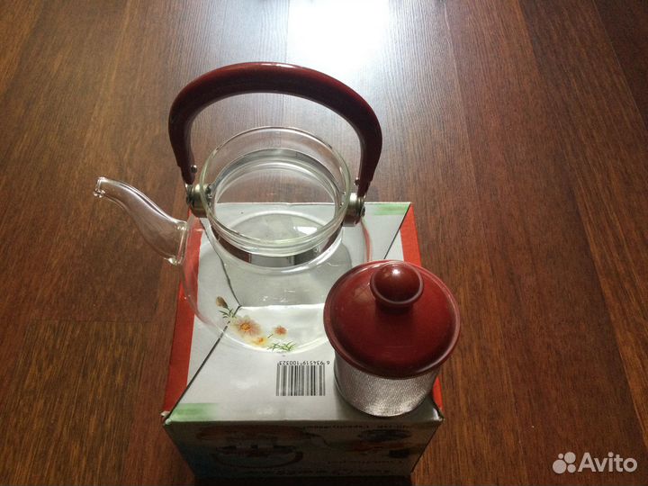 Чайник заварочный стеклянный