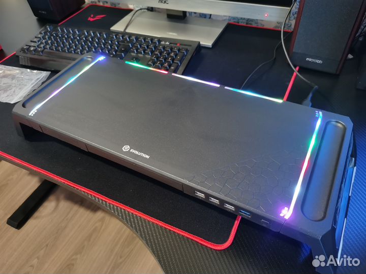 Подставка под монитор argb