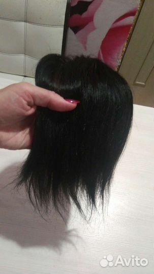 Шиньон из натуральных волос