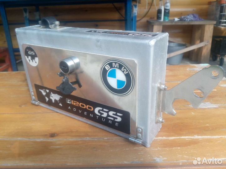 Ящик для инструментов на BMW R1200 GS adventure