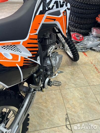 Kayo T2 250 enduro PR Мотоцикл Витрина