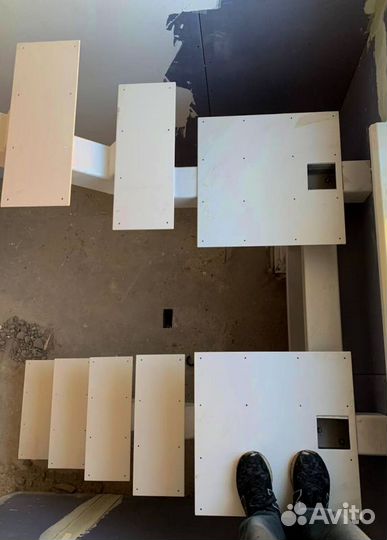 Металлических конструкций Установка