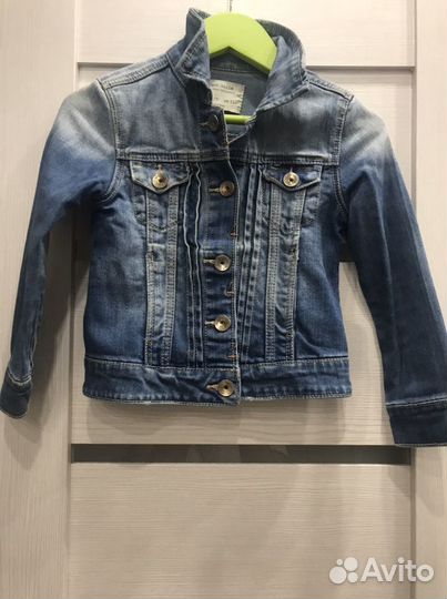 Джинсовая куртка zara