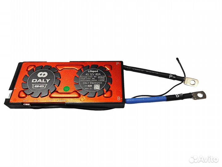 Плата контроля BMS SMART lifepo4 4S 12V 80A