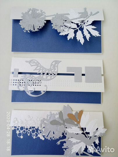 Конверт для денег подарочный