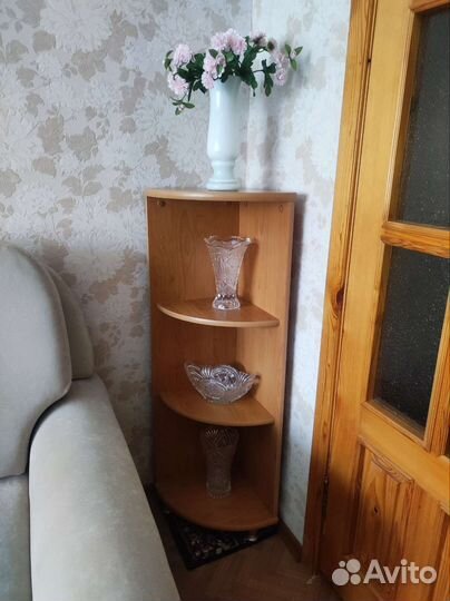 Полка угловая напольная