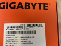 Видеокарты Gigabyte RTX4080 super gaming OC 16GB