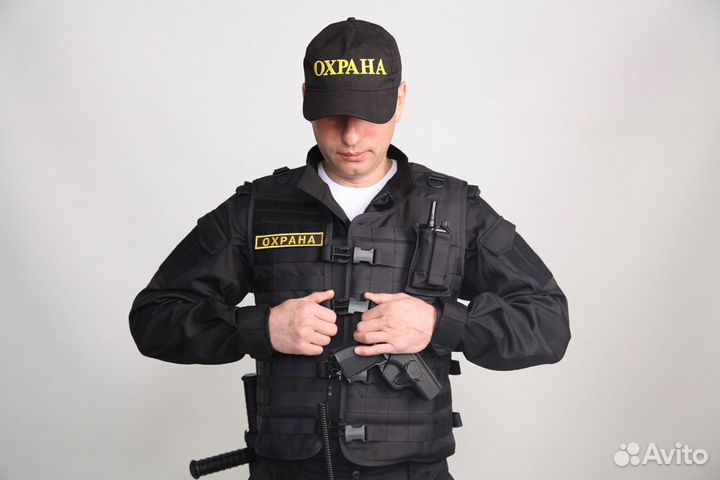 Охранник с питанием(вахта)