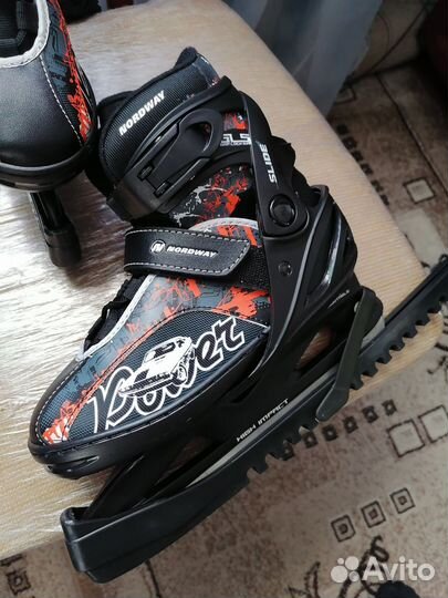 Коньки детские раздвижные