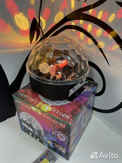 Светодиодный Диско-шар Magic Ball Light BlueTooth